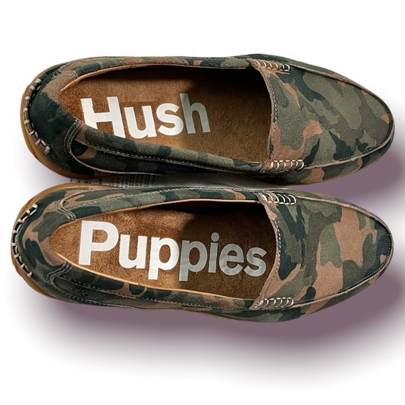 Hush Puppies Slip-Ons Camouflage Theme NWOT Men’s 9.5 - Picture 7 of 8